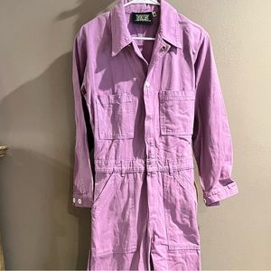 Big Bud Press Lilac long sleeve jumpsuit